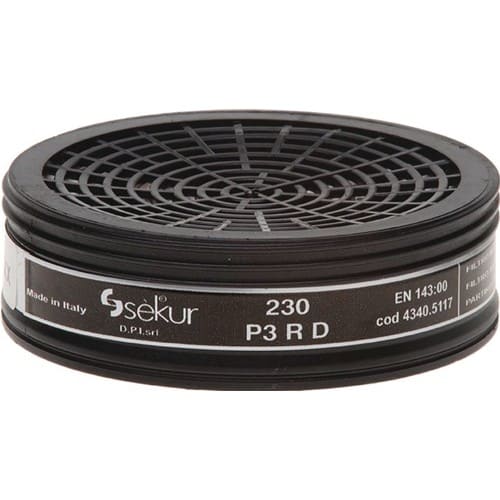 EKASTU Partikelfilter 230 EN 143 P3 f.Polimask 230/GAMMA/Silikone 2 St./Btl.EKASTU