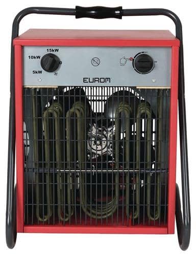 EUROM Elektroheizer 570 m³/h 0/5000/10000/15000 W 32 A EUROM