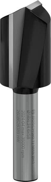 BOSCH Nutfräser Standard for Wood, 8 mm, D1 18 mm, L 25 mm, G 56 mm