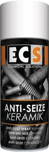ECS CHEMICAL SOLUTIONS Anti-Seize Keramikpastenspray weiß 400ml Spraydose ECS CHEMICAL SOLUTIONS