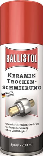 BALLISTOL Keramik-Trockenschmierung 200ml farblos,klar Spraydose BALLISTOL