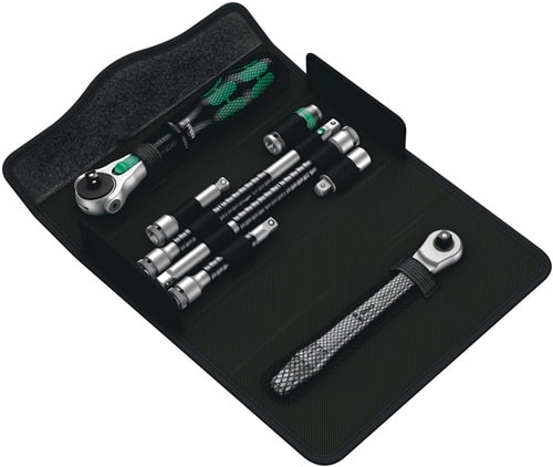 WERA Knarrensatz KK Zyklop MS1 8-tlg.Klapptasche WERA