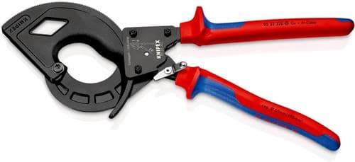 KNIPEX Kabelschneider Gesamt-L.320mm max.60 (600 mm²)mm pol.Mehrkomp.-Hüllen KNIPEX