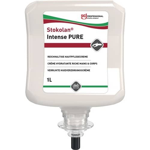 SC JOHNSON PROFESSIONAL Hautpflegecreme Stokolan® Intense PURE 1l silikonfrei Kartusche