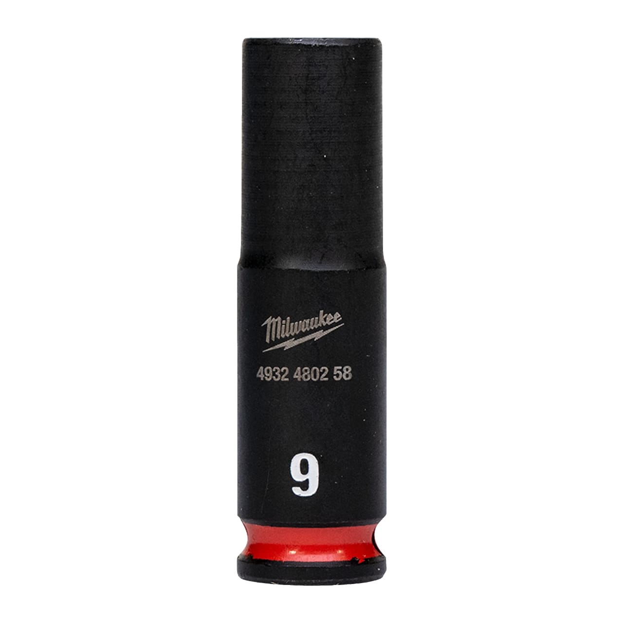 MILWAUKEE 9 x 50 mm SHOCKWAVE Schlagnuss 1/4" lang