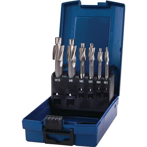 TECWERK Flachsenkersatz DIN 373 M3-M10 fein f.DL HSS Z.3 Ku.-Kass.TECWERK
