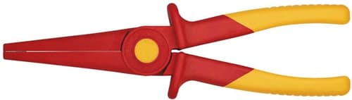 KNIPEX Flachrundzange Gesamt-L.220mm KU.glasfaserverst.m.Weichkunststoff-Zone KNIPEX