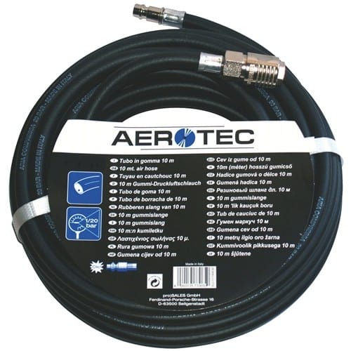 AEROTEC Druckluftschlauch ID 9mm L.10m Kuppl.DN 7,2 AEROTEC