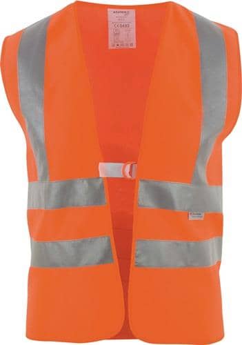ASATEX Warnweste Gr.univ.orange m.Schulterreflexstreifen EN 20471 Kl.2 ASATEX