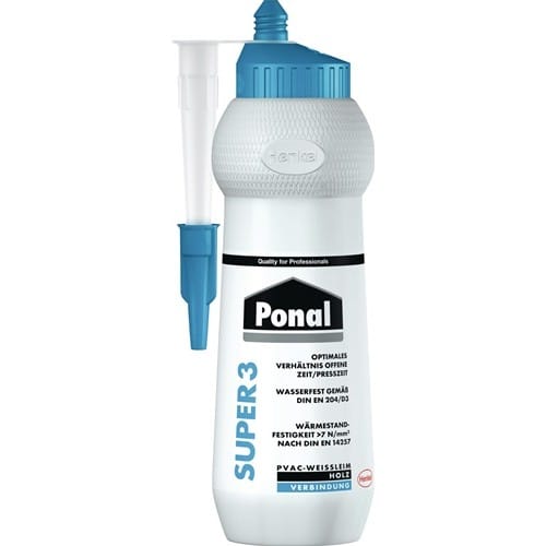 PONAL Holzleim Wasserfest/Super 3 420g EN 204: D3 Flasche