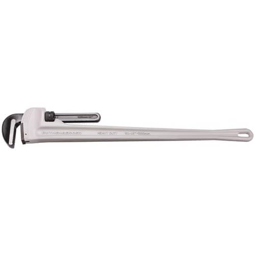 ROTHENBERGER Einhandrohrzange ALUDUR Gesamt-L.1200mm Spann-W.168mm f.Rohre 6 Zoll