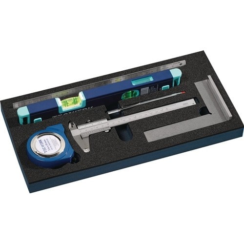 TECWERK Werkzeugmodul 6-tlg.1/3-Modul Messwerkzeugsatz TECWERK