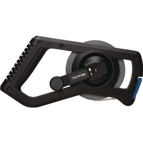 TECWERK Rahmenbandmaß 30m 13mm Acm EG II Ku.weiß rostfr.TECWERK