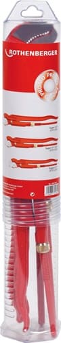 Eckrohrzangenset Profi-Set 1 3-tlg.f.Rohre 1-1,1/2-2 Zoll ROTHENBERGER
