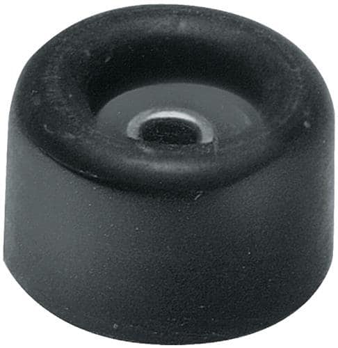Türpuffer D.30mm H.26mm Gum.schwarz Dübelmontage
