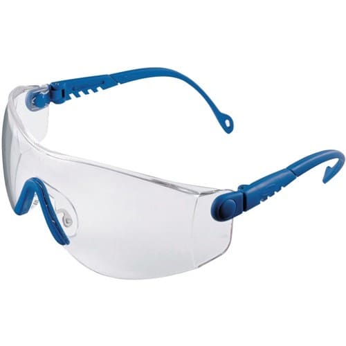 HONEYWELL Schutzbrille Op-Tema EN 166-1FT Bügel blau,Scheibe klar PC HONEYWELL