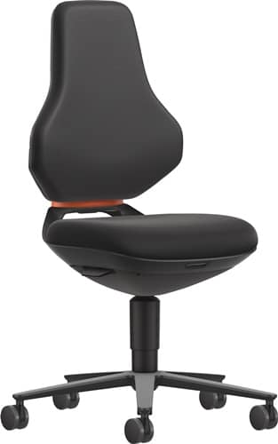 BIMOS Arbeitsdrehstuhl TEXON Rl.Supertec schwarz 450-620mm BIMOS