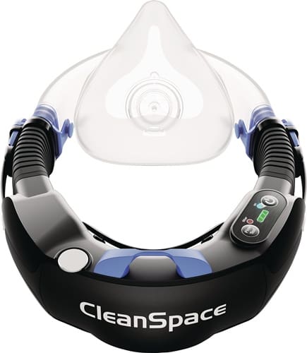 CLEANSPACE Halbmaske CS3004 WORK EN 12942 inkl.Textil-Kopfband mittel