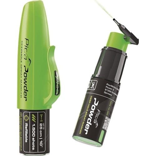 PICA Spray-Marker Powder DeepHole grün-fluoreszierend Inh.20g f.tiefe Bohrlöcher PICA