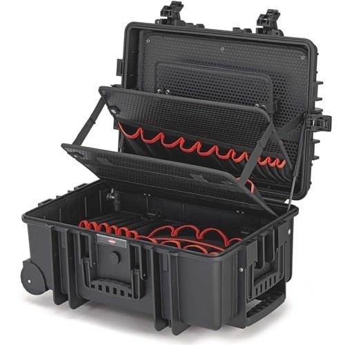 KNIPEX Werkzeugkoffer Robust 45 leer Leerkoffer staub-,wasserdicht,rollb.KNIPEX