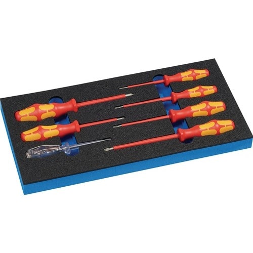 WERA Werkzeugmodul 7-tlg.1/3-Modul Schlitz/PH WERA
