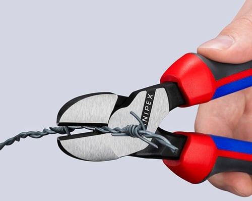 KNIPEX Kraftseitenschneider L.250mm pol.Form 0 Comfort-Griff KNIPEX