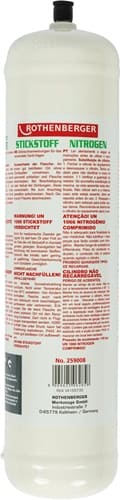 ROTHENBERGER Stickstoffflasche Stickstoff 950ml 110bar ROTHENBERGER