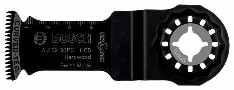 BOSCH HCS Tauchsägeblatt AIZ 32 BSPC Hard Wood, 50 x 32 mm, 10er-Pack