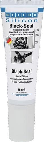 WEICON Spezialsilikon Black-Seal schwarz 85ml Schlauchbeutel WEICON