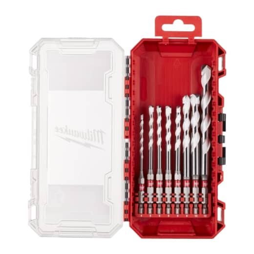 MILWAUKEE 16 x 260 mm SHOCKWAVE Multimaterial Bohrer 1/4" Hex