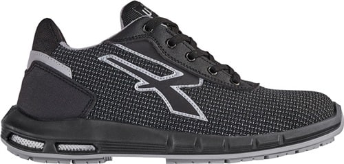 U.POWER Sicherheitsschuh Scudo Plus Gr.42 W.11 schwarz/grau S3S CI FO SR ESD