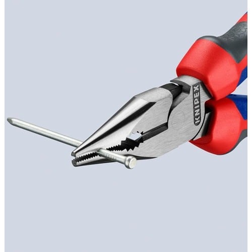 KNIPEX Spitzkombizange L.145mm pol.Comfort-Griff schwarz atram.KNIPEX
