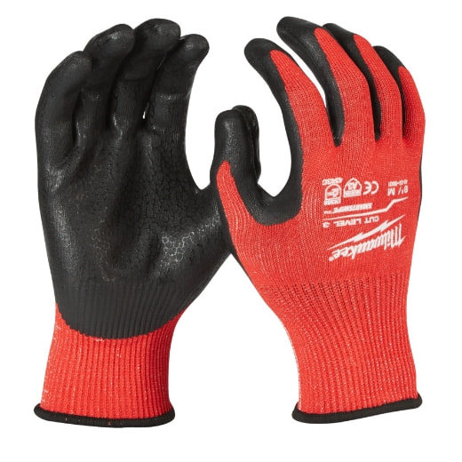 MILWAUKEE Größe 9 (L) Schnittschutzhandschuhe Klasse 3/C