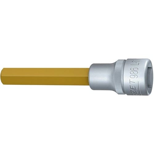 HAZET Steckschlüsseleinsatz 986L-11 1/2 Zoll Innen-6-kant SW 11mm L.100mm HAZET
