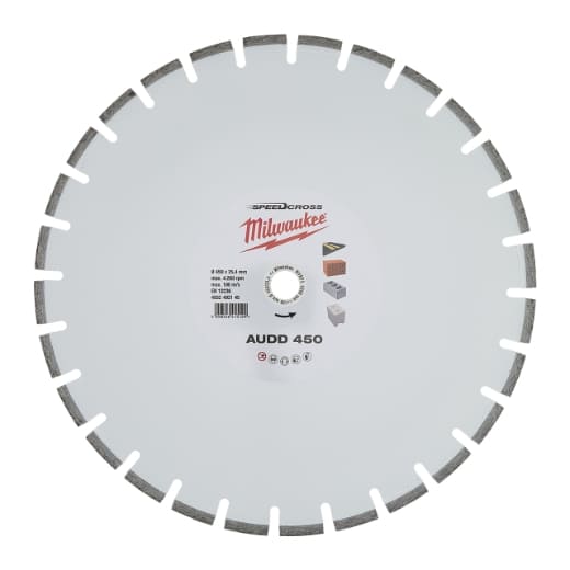 für abrasive Materialien Speedcross Diamanttrennscheibe AUDD 450 mm