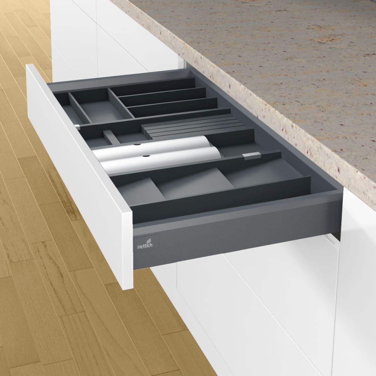 HETTICH OrgaTray 270 Schale, 300 x 105.5 mm, 9278302