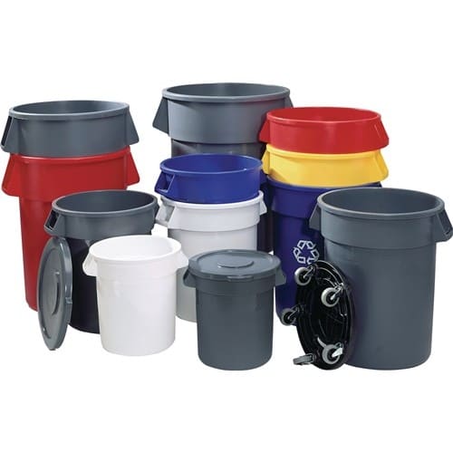 RUBBERMAID Stapeldeckel Ku.grau D.400mm f.Mehrzwecktonne 38l RUBBERMAID