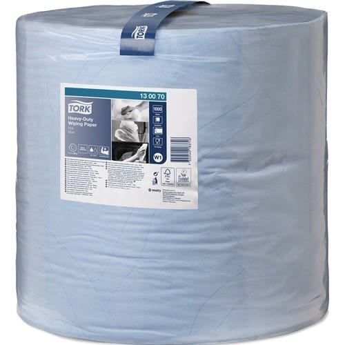 TORK Putztuch TORK 130070 L.ca.340 mxB.ca.369mm blau 2-lagig,geprägt Rl.TORK