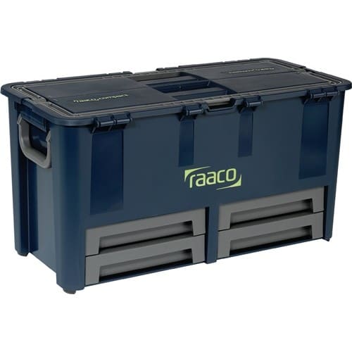 RAACO Werkzeugkoffer Compact 62 B620xT315xH320mm 10 Einst.fächer PP RAACO