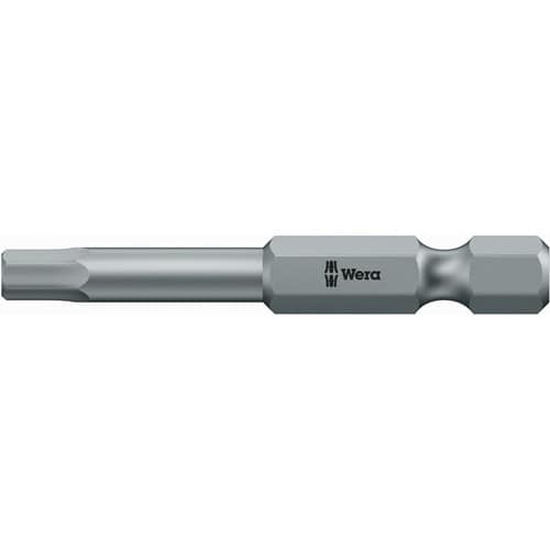WERA Bit 840/4 Z 840/4 Z Hex-Plus BO 1/4 Zoll 2,5mm L.89mm zähhart,HEX-Plus WERA