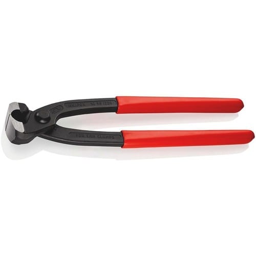 KNIPEX Ohrklemmenzange Gesamt-L.220mm Kopf schwarz atram.Kunststoff-Überzug KNIPEX