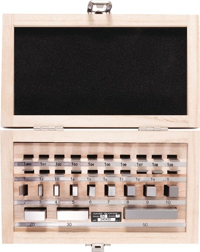 TECWERK Parallelendmaßsatz Tol.-Kl.2 47tlg.STA TECWERK