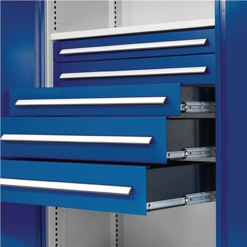 KAPPES Schwerlastschrank H1950xB1000xT600mm lichtgrau 4 Fachböden Trgf.160kg