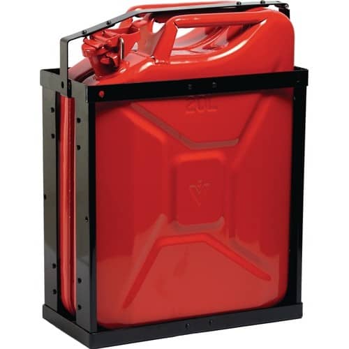 VALPRO Kanisterhalterung L.377mm B.174mm H.485mm Tiefschwarz RAL 9005 2,87kg VALPRO