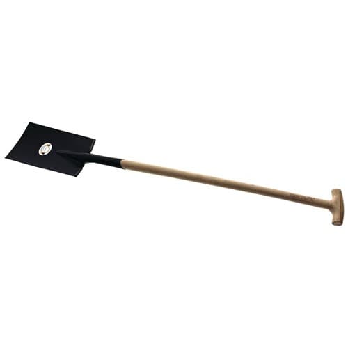 KRUMPHOLZ Rohrdüllspaten Blattmaß 275x180mm Gr.2 m.T-Stiel 850mm 1700g KRUMPHOLZ