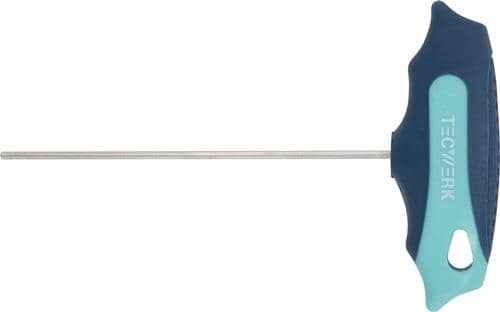 TECWERK Stiftschlüssel m.Quergr.SW 3mm Klingen-L.100mm S2-Stahl TECWERK