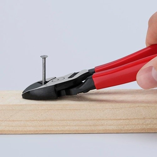 KNIPEX Kraftseitenschneider L.200mm Form 2 Ku.-Überzug KNIPEX