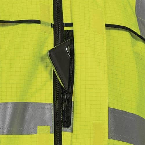 Multinorm-Parka Toivo gelb/marine ELYSEE