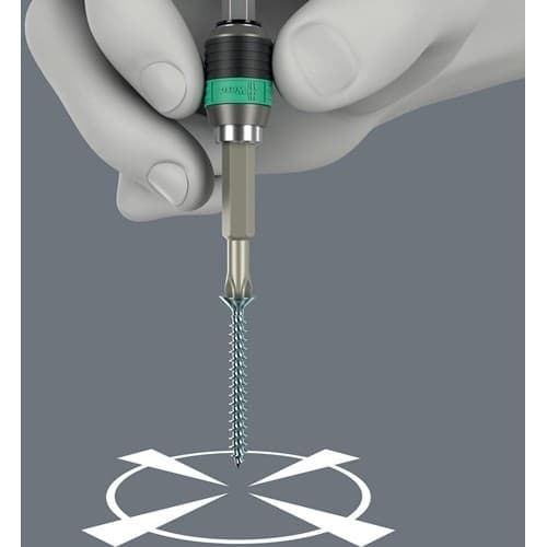 WERA Magazinbithalter Kraftform Kompakt Pistol RA-R 1 7-tlg.BZT PH/PZ/TORX® WERA