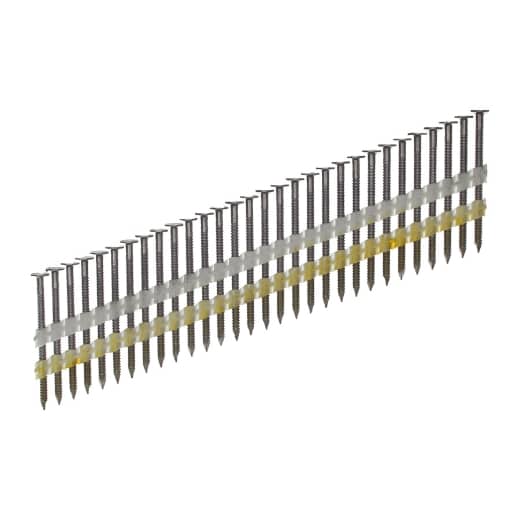 7,4 x 3,1 x 90 mm, Ringschaft verzinkt, 20° Rundkopf-Nägel für M18FFN21